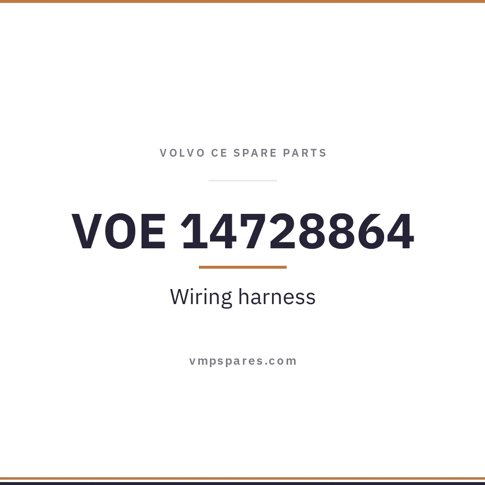 VOE 14728864 – Wiring harness
