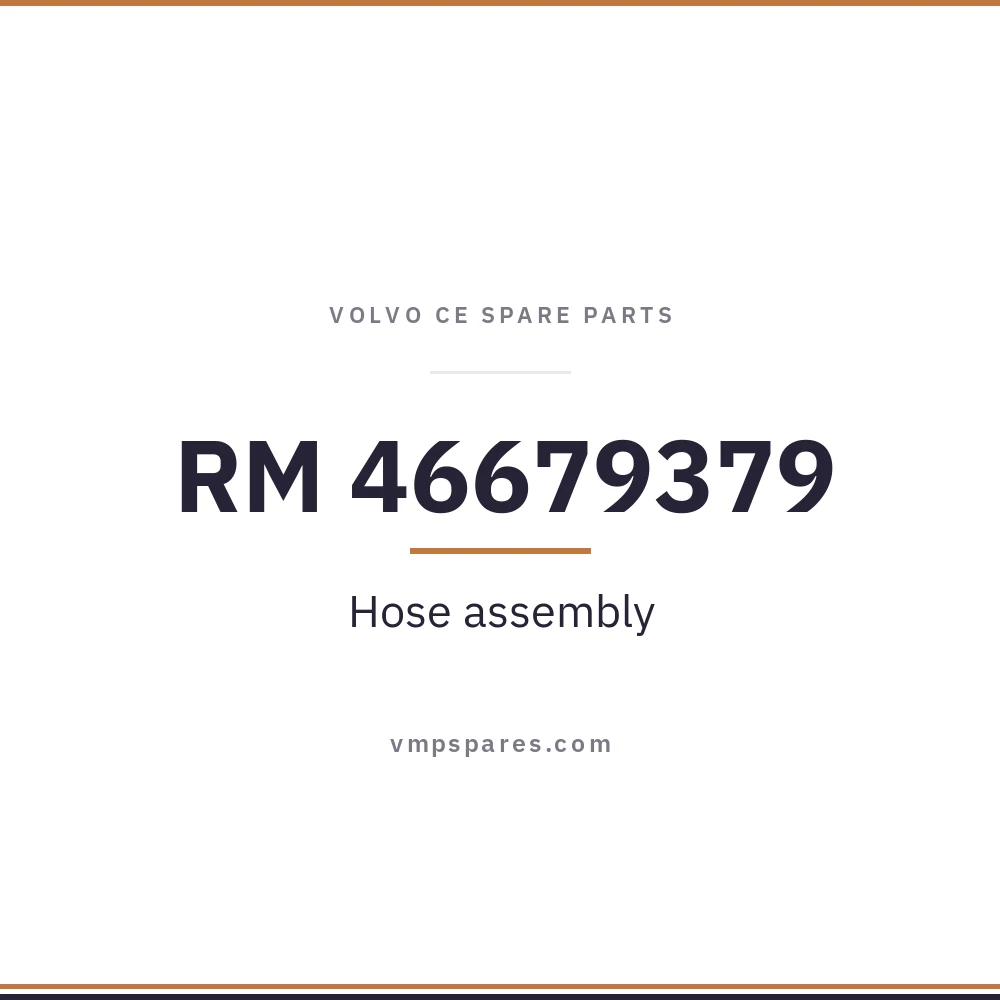 RM 46679379 – Hose assembly