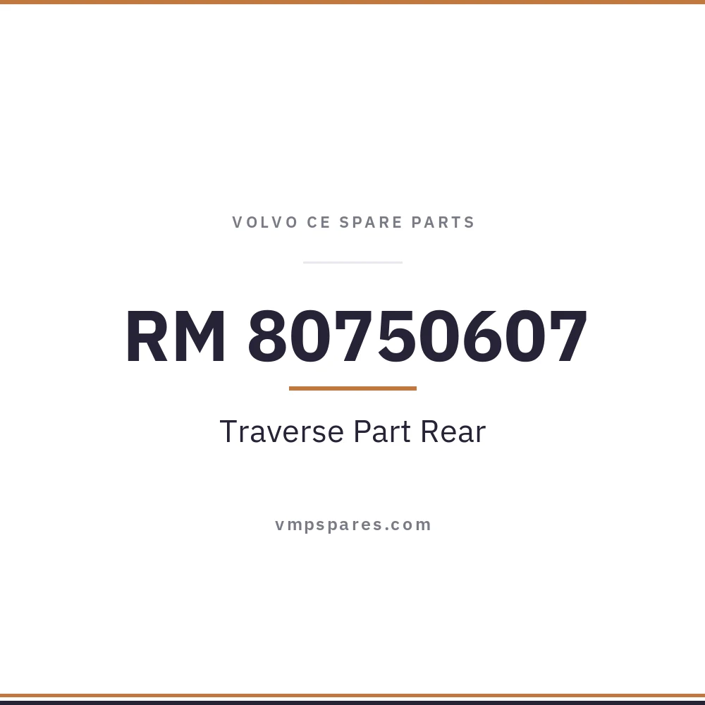 RM 80750607 – Traverse Part Rear