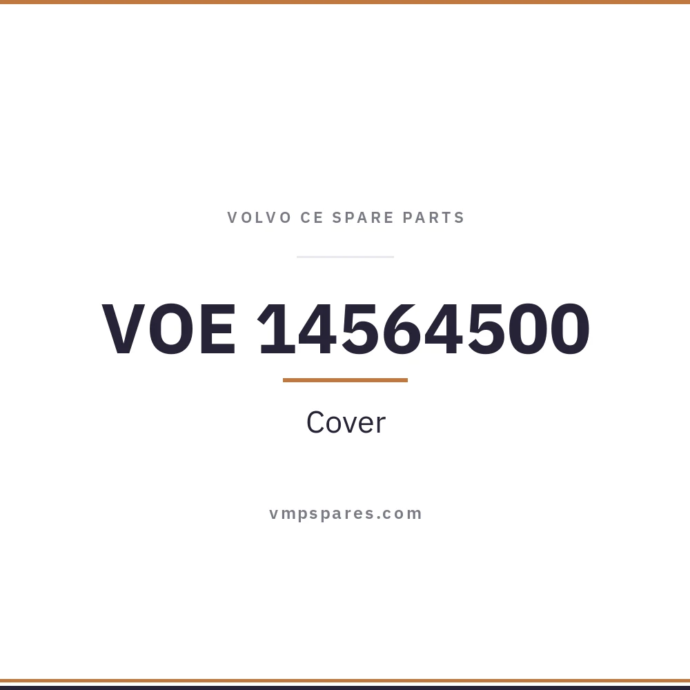 VOE 14564500 – Cover