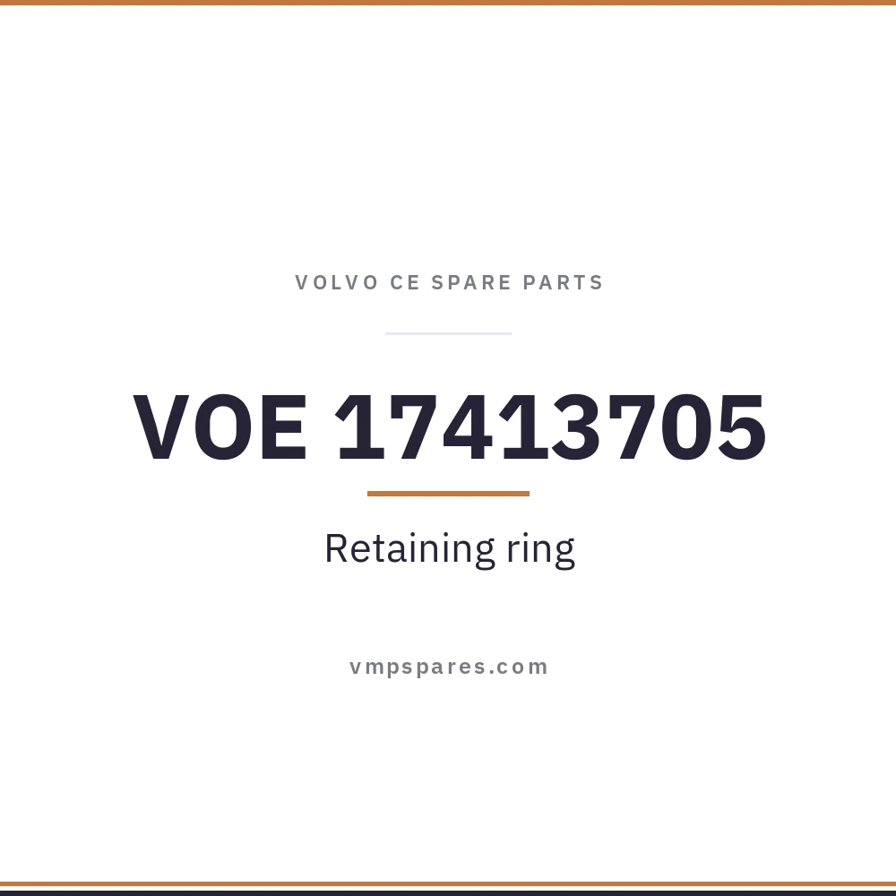 VOE 17413705 – Retaining ring