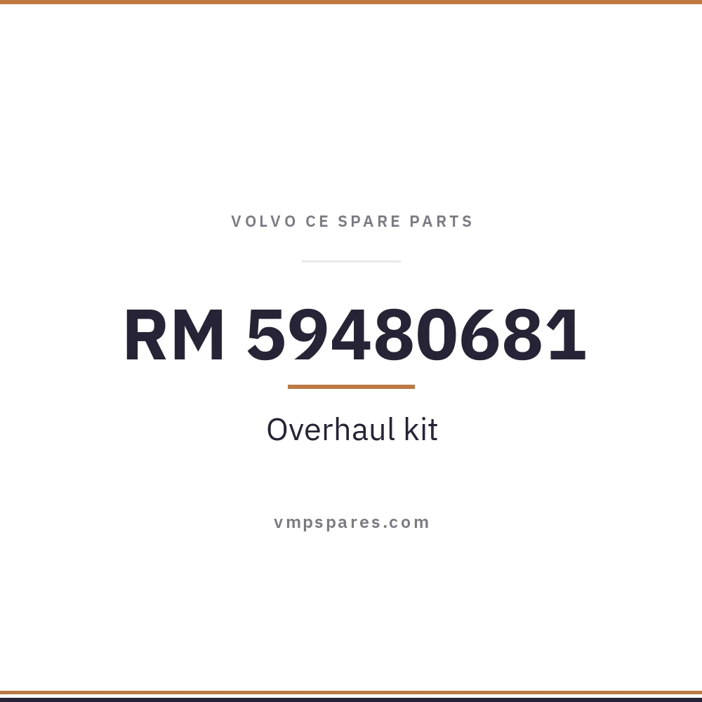 RM 59480681 – Overhaul kit