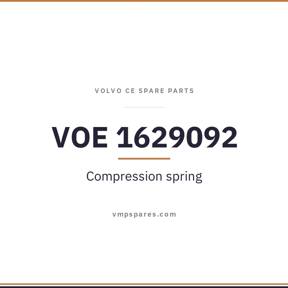 VOE 1629092 – Compression spring