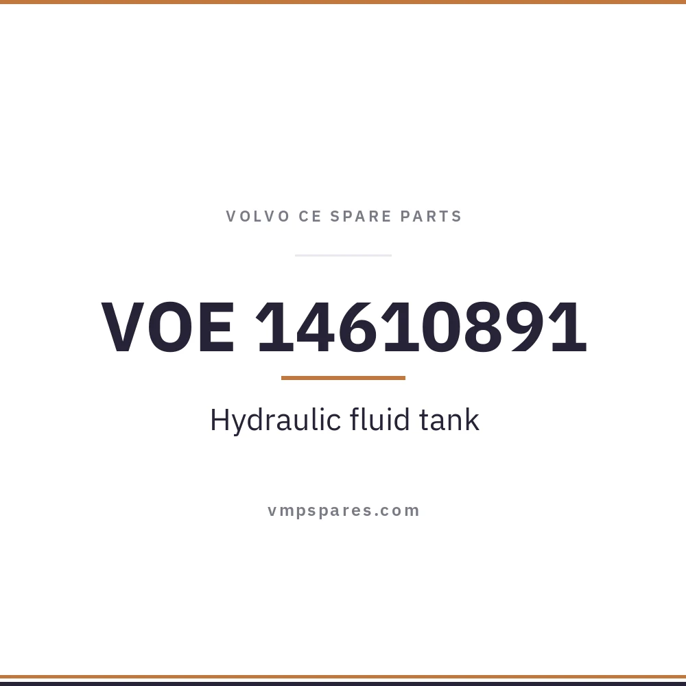 VOE 14610891 – Hydraulic fluid tank