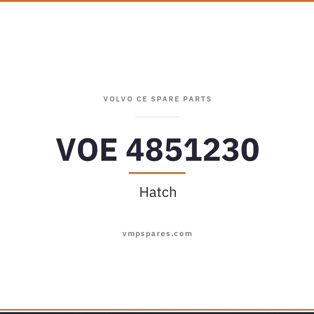 VOE 4851230 – Hatch