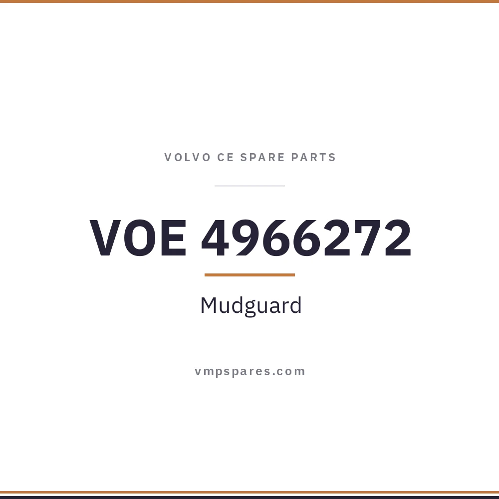 VOE 4966272 – Mudguard