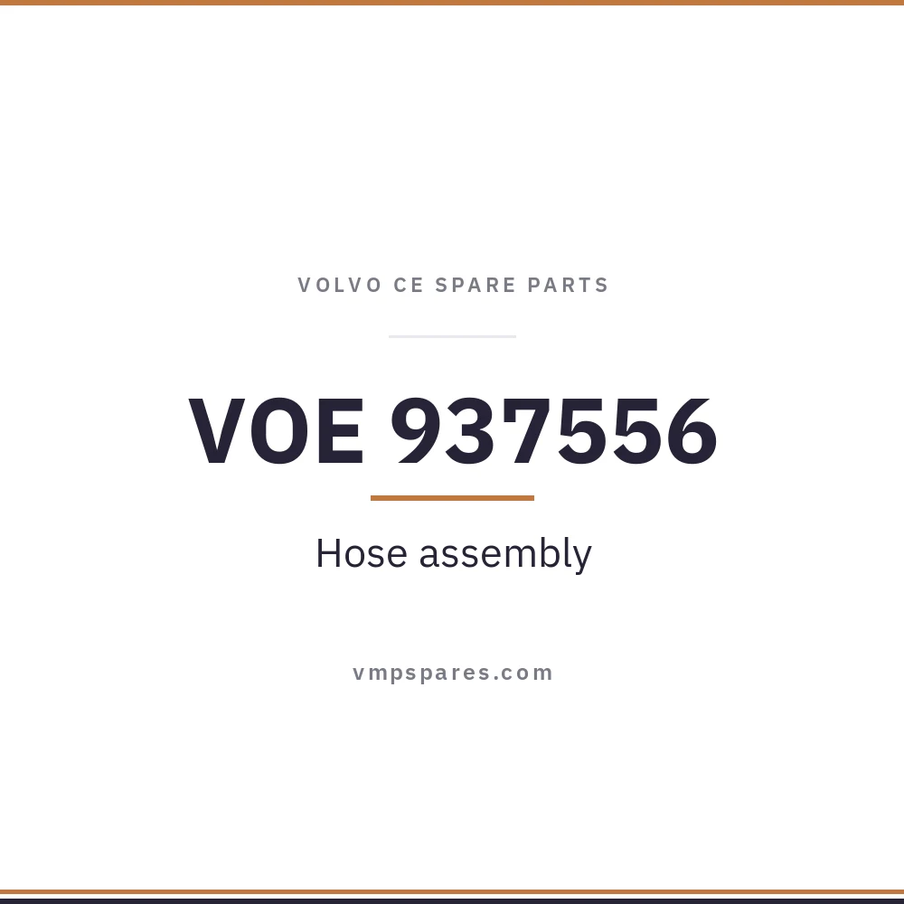 VOE 937556 – Hose assembly