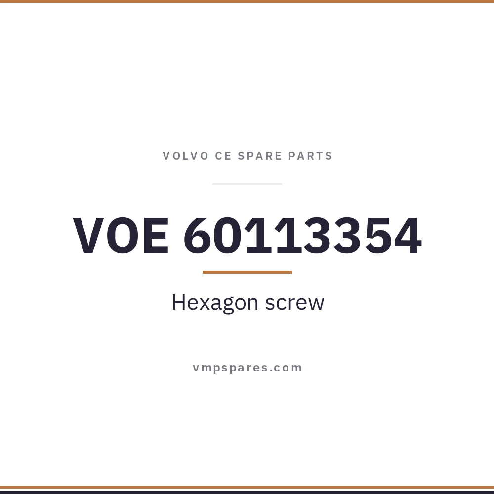 VOE 60113354 – Hexagon screw