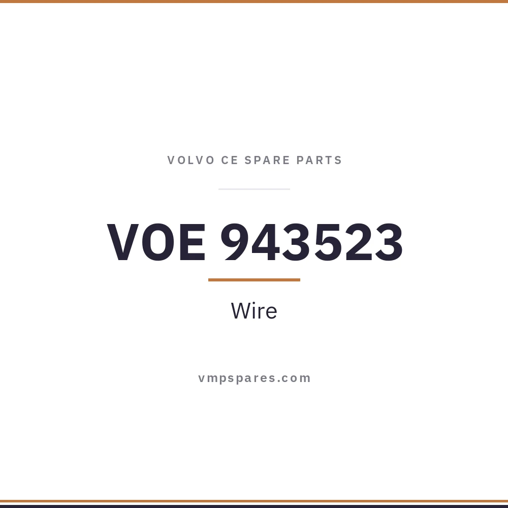 VOE 943523 – Wire