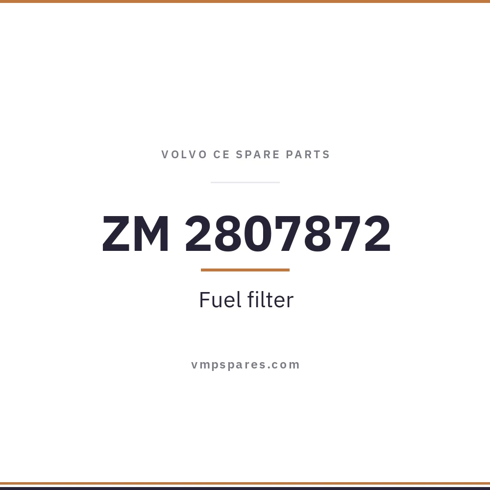 ZM 2807872 – Fuel filter