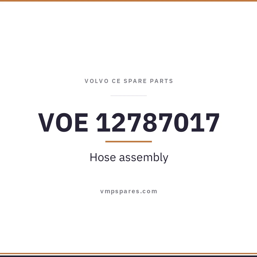VOE 12787017 – Hose assembly