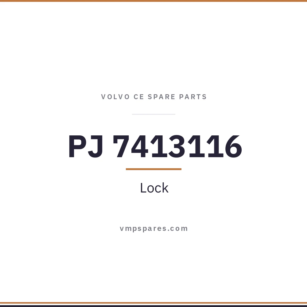 PJ 7413116 – Lock