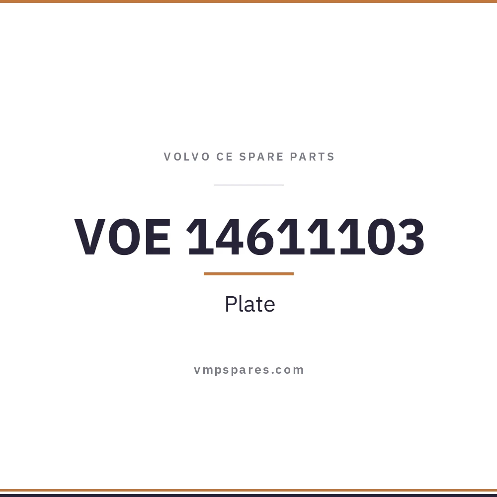 VOE 14611103 – Plate