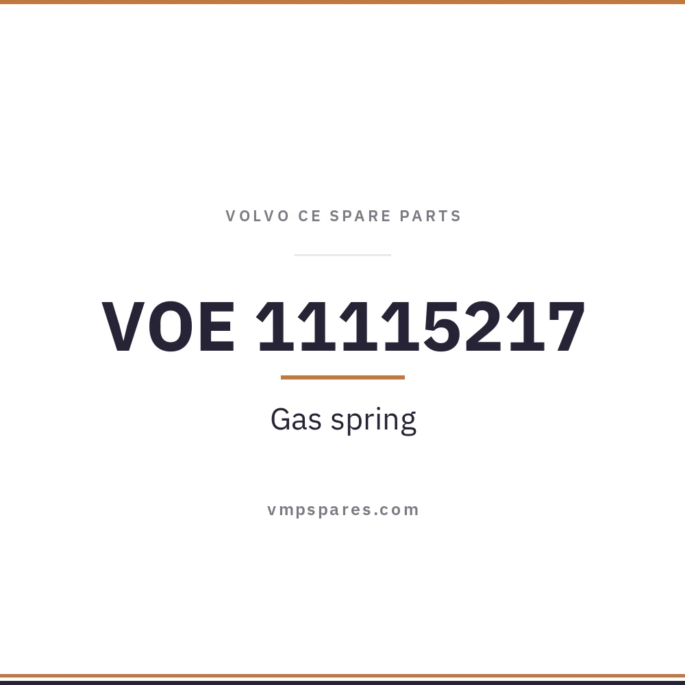 VOE 11115217 – Gas spring