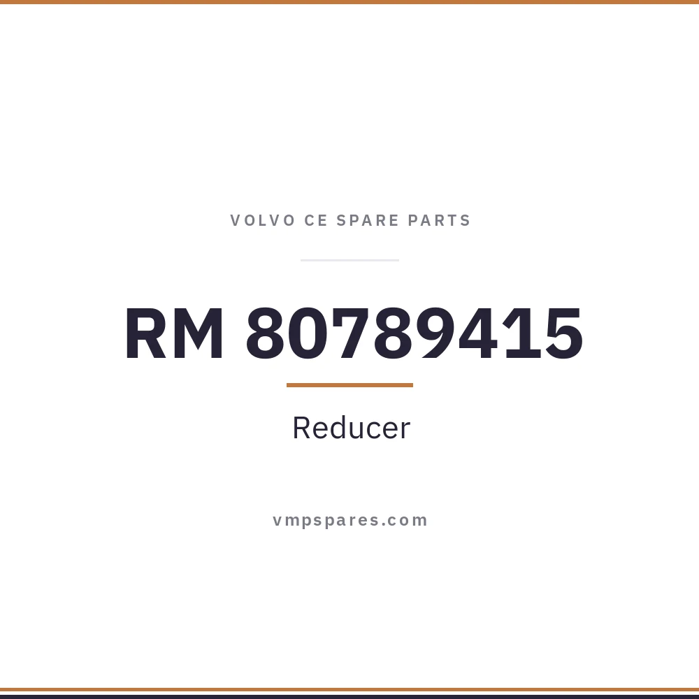 RM 80789415 – Reducer