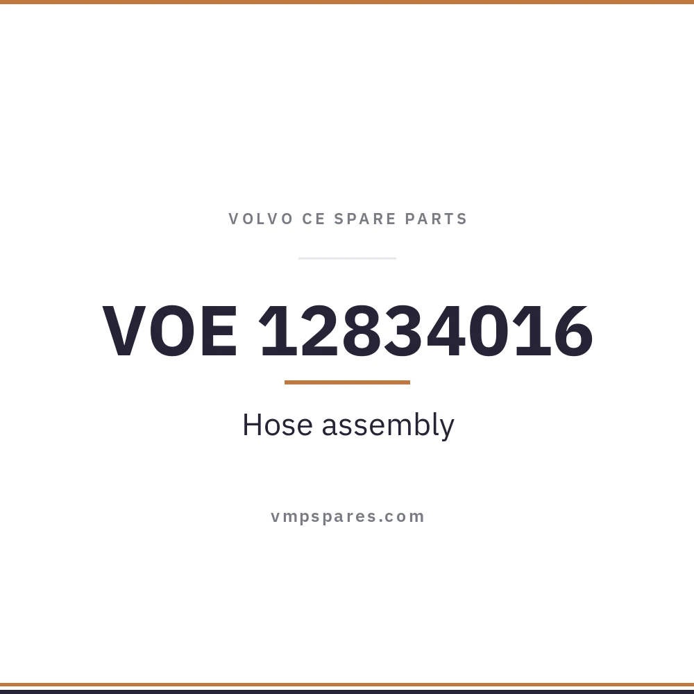 VOE 12834016 – Hose assembly