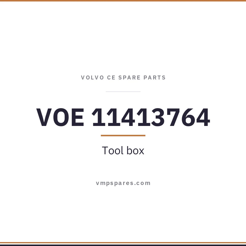 VOE 11413764 – Tool box