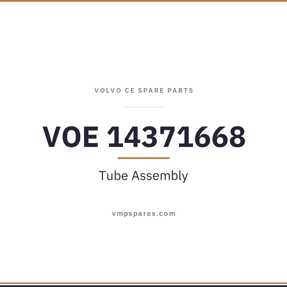VOE 14371668 – Tube Assembly