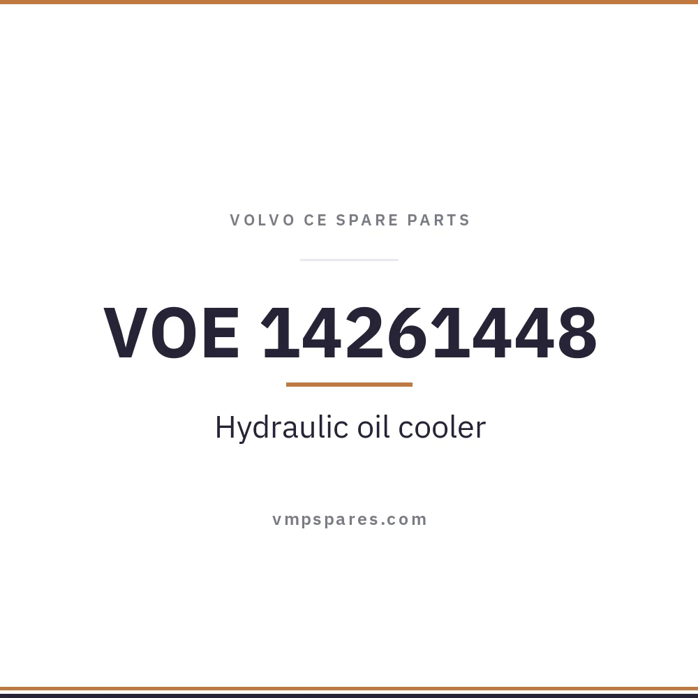 VOE 14261448 – Hydraulic oil cooler