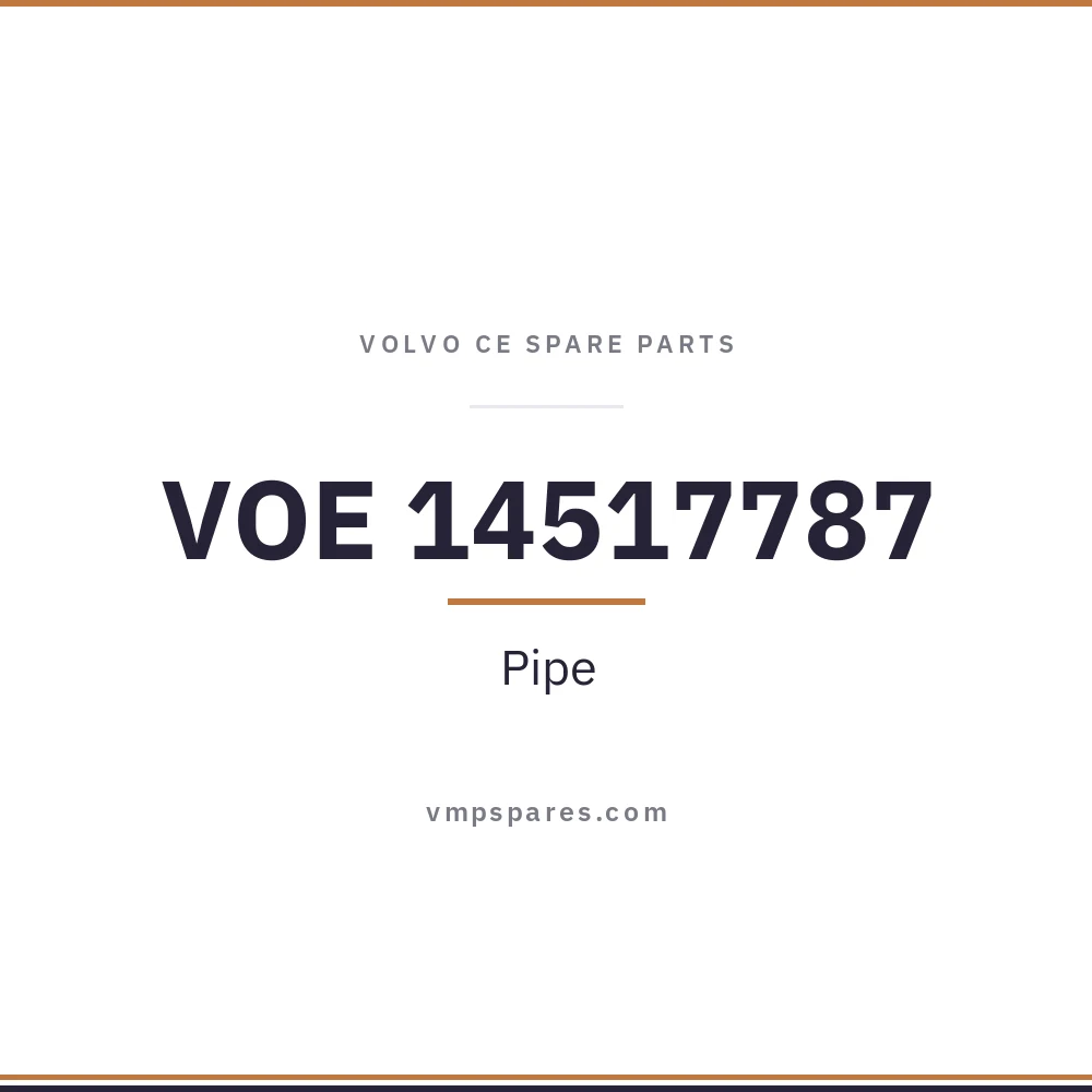VOE 14517787 – Pipe
