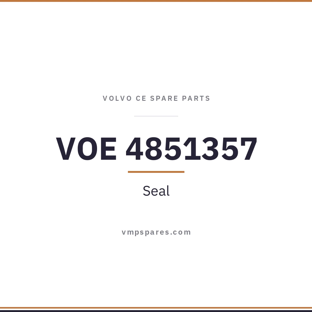 VOE 4851357 – Seal