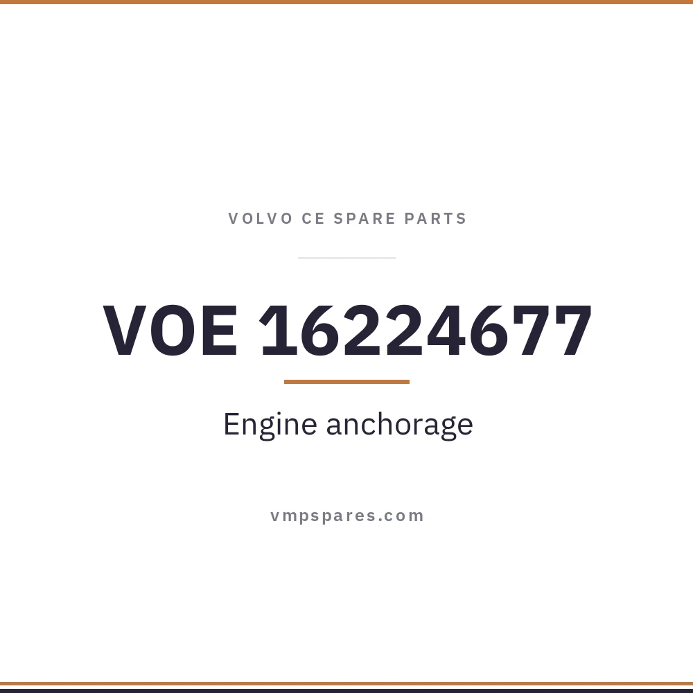 VOE 16224677 – Engine anchorage