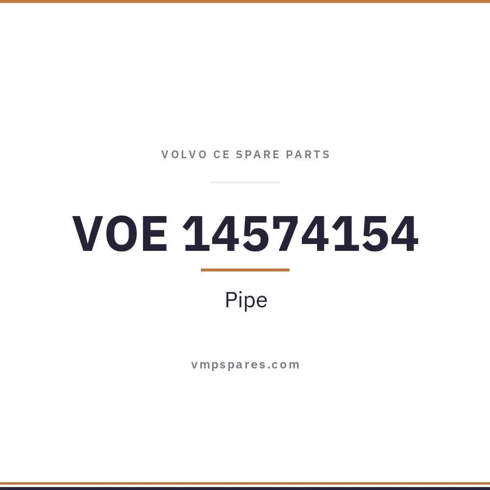 VOE 14574154 – Pipe