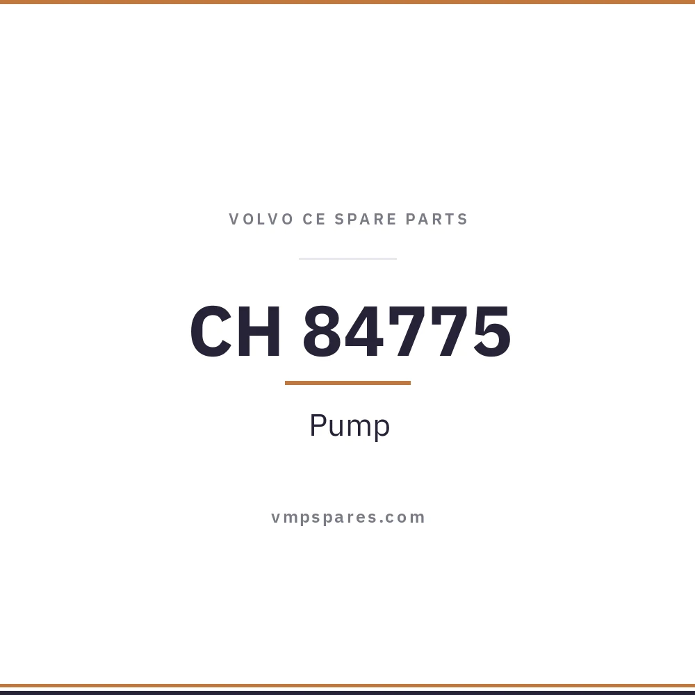 CH 84775 – Pump