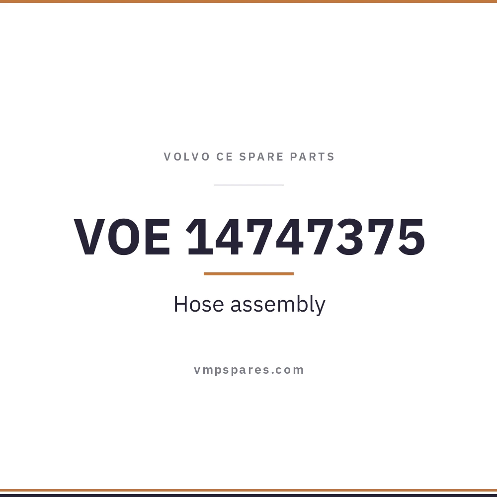 VOE 14747375 – Hose assembly