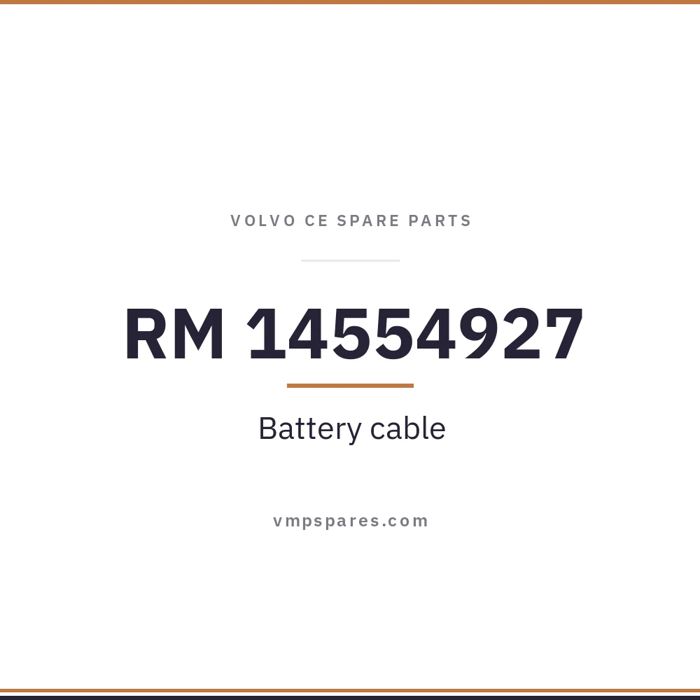 RM 14554927 – Battery cable