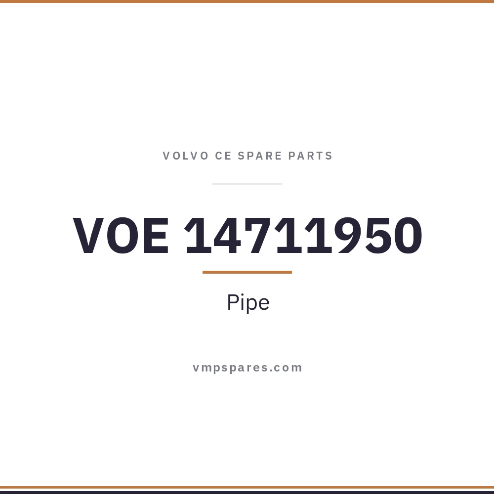 VOE 14711950 – Pipe