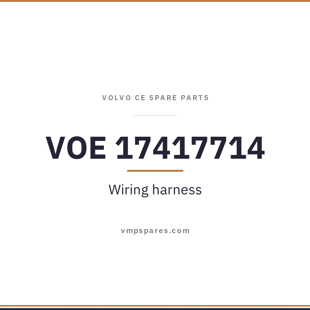 VOE 17417714 – Wiring harness