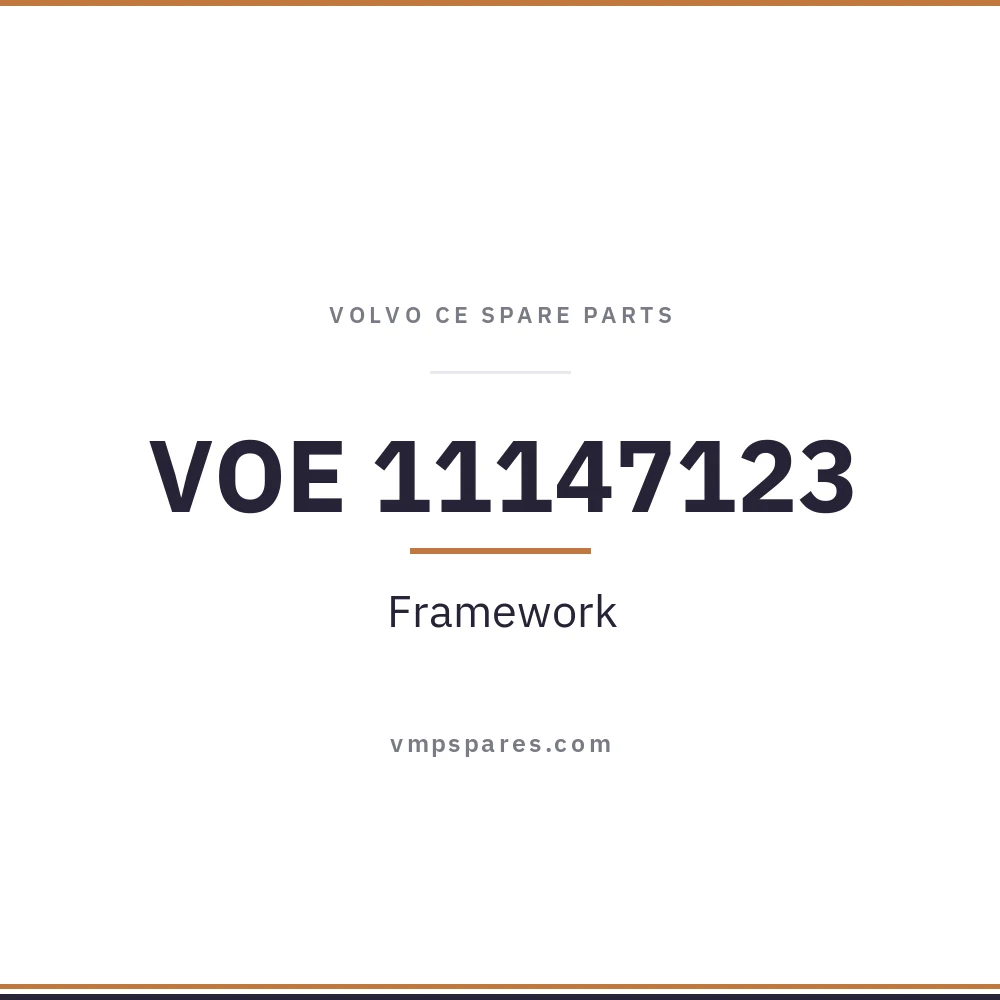 VOE 11147123 – Framework