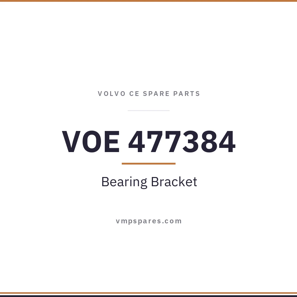 VOE 477384 – Bearing Bracket