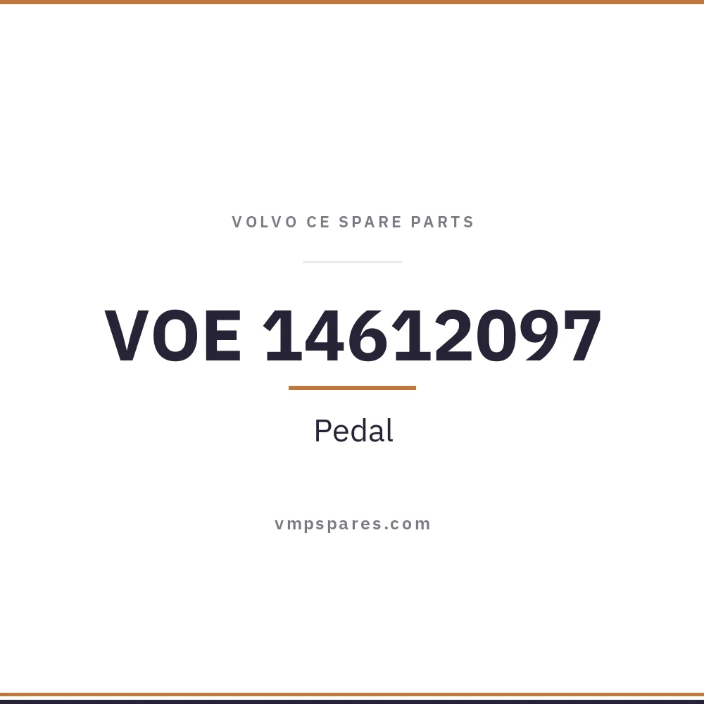 VOE 14612097 – Pedal