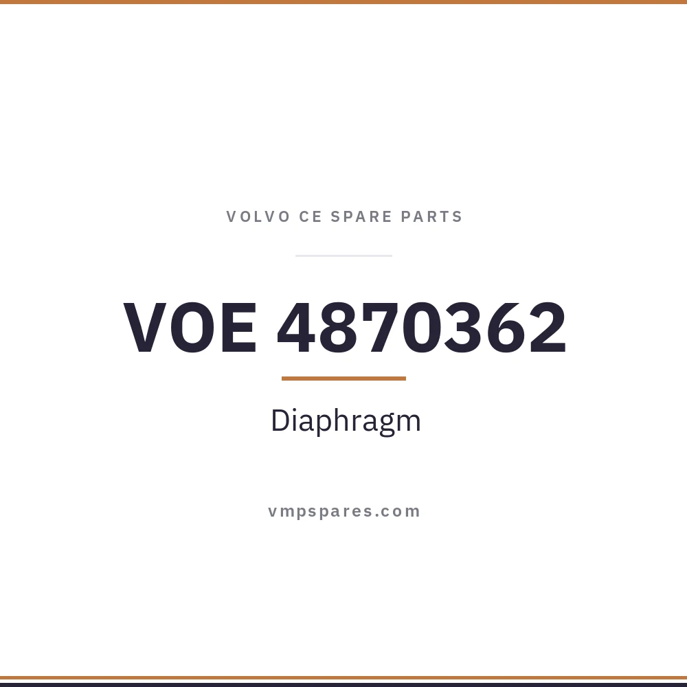 VOE 4870362 – Diaphragm