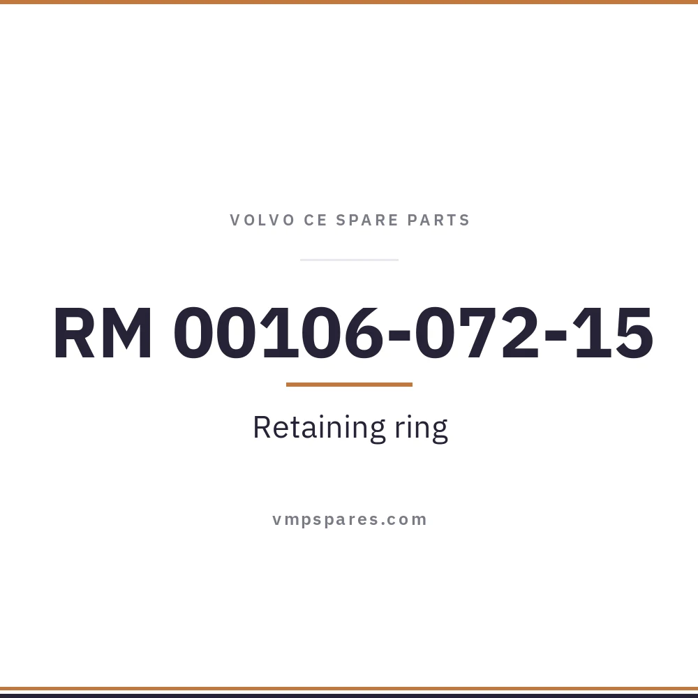 RM 00106-072-15 – Retaining ring