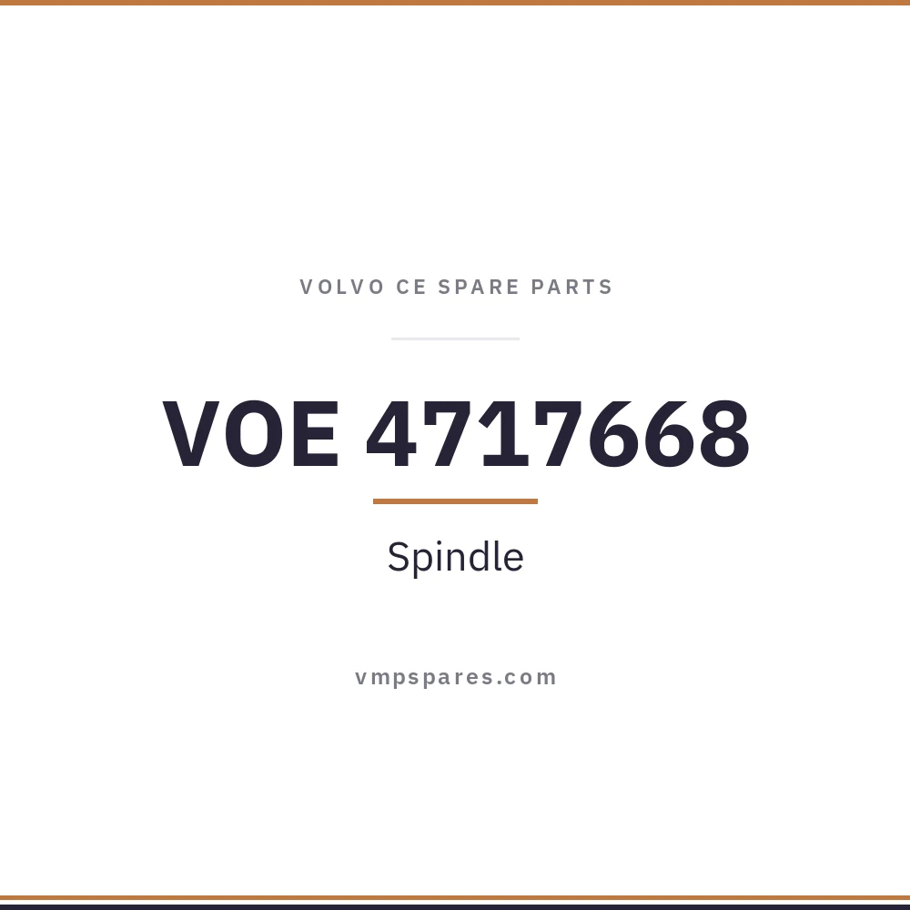 VOE 4717668 – Spindle