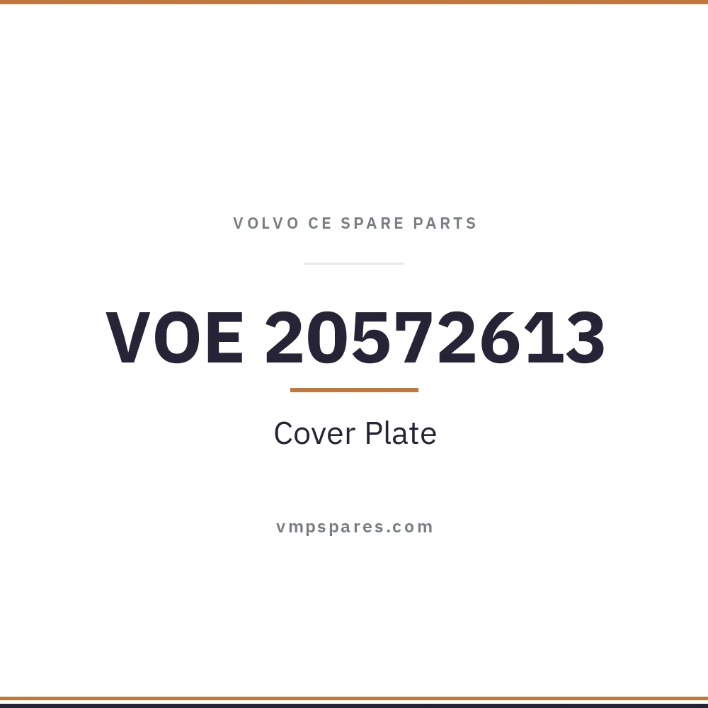 VOE 20572613 – Cover Plate