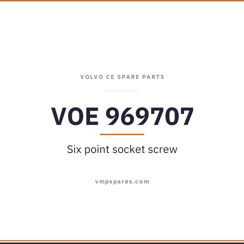 VOE 969707 – Six point socket screw
