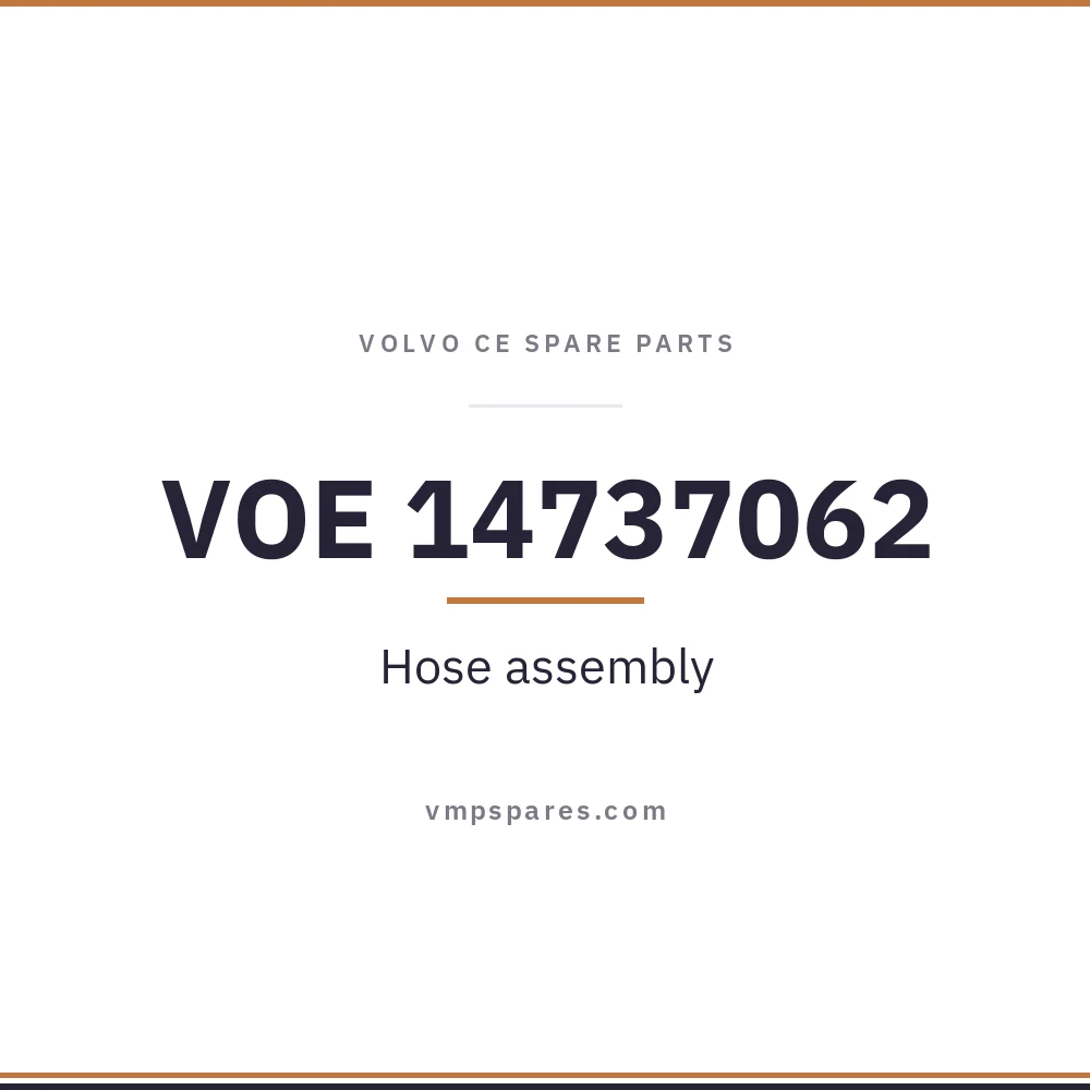 VOE 14737062 – Hose assembly