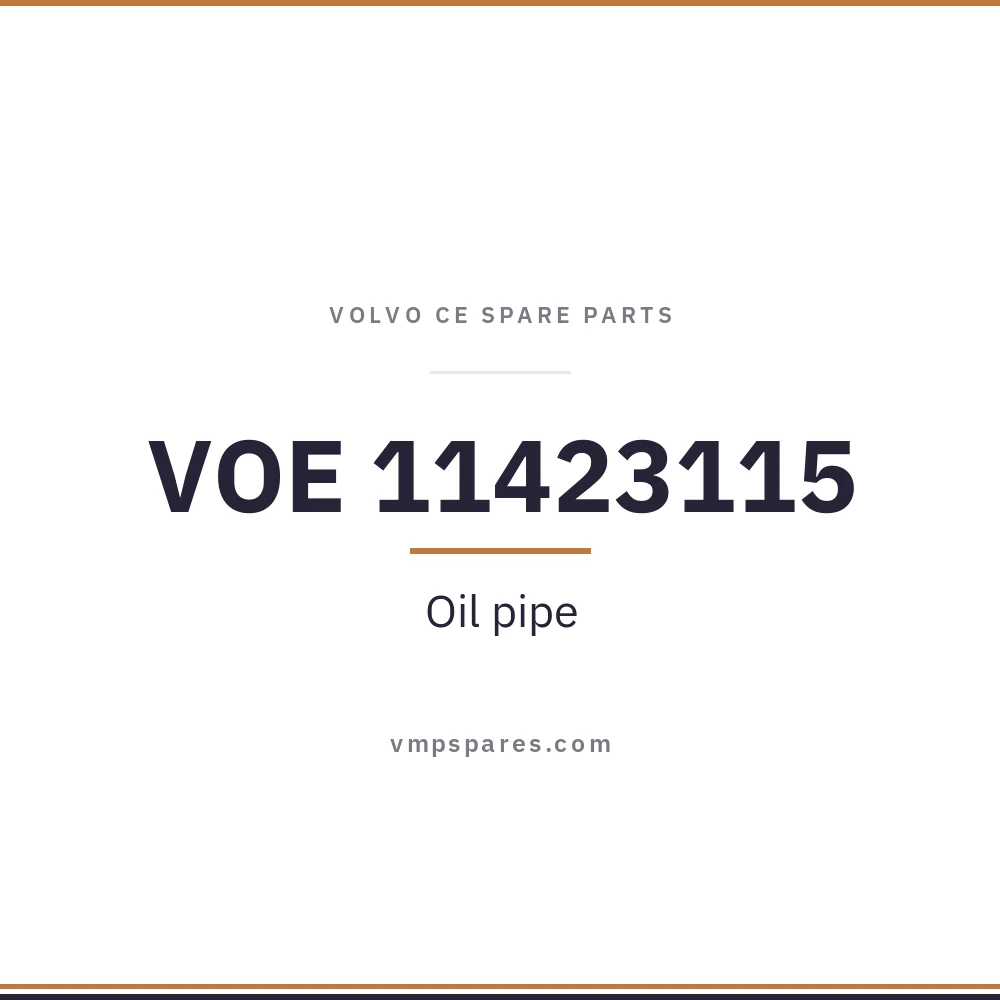 VOE 11423115 – Oil pipe