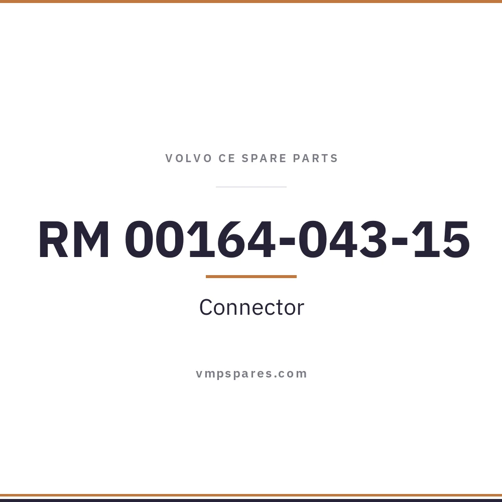 RM 00164-043-15 – Connector