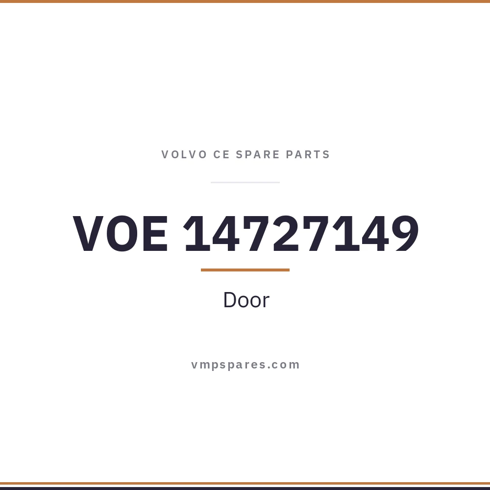 VOE 14727149 – Door
