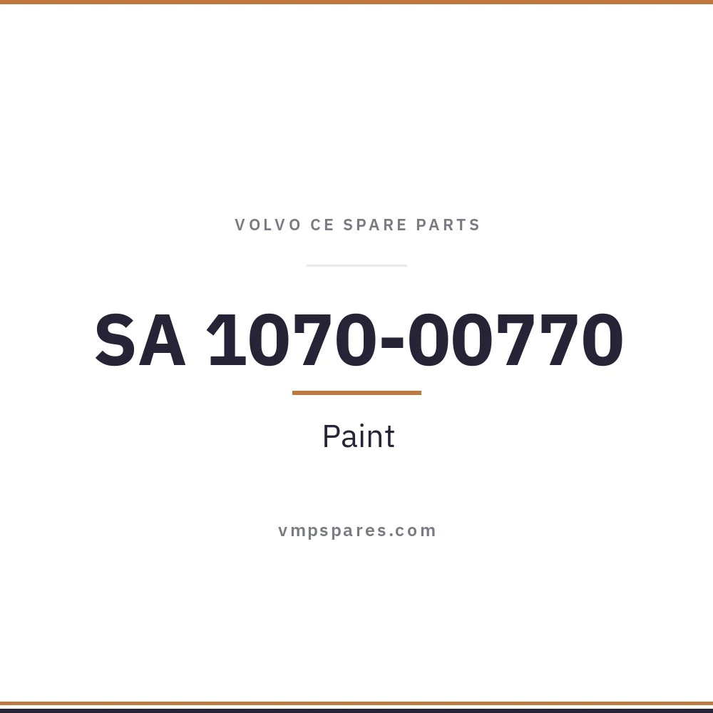 SA 1070-00770 – Paint