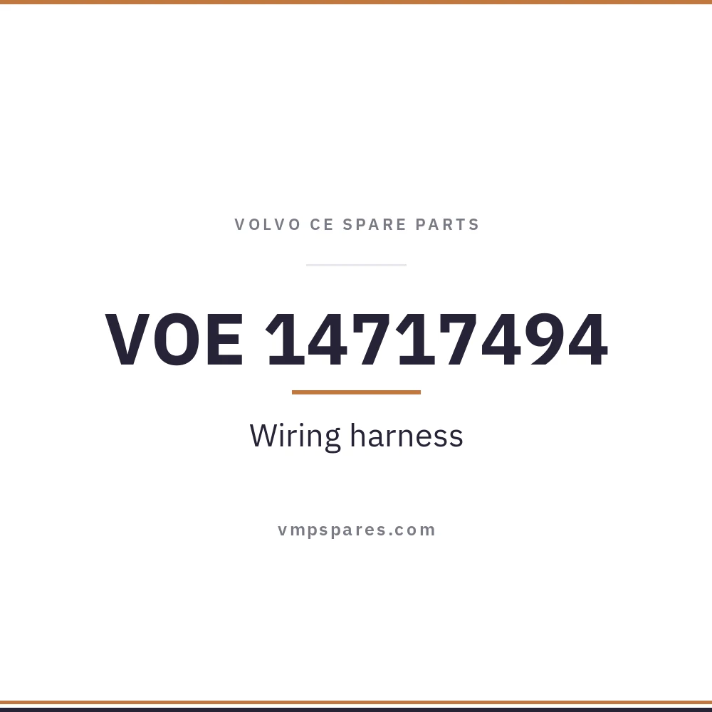 VOE 14717494 – Wiring harness