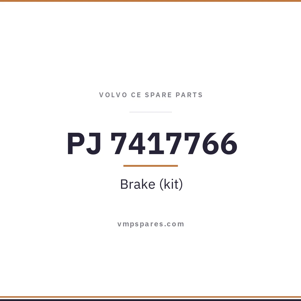 PJ 7417766 – Brake (kit)