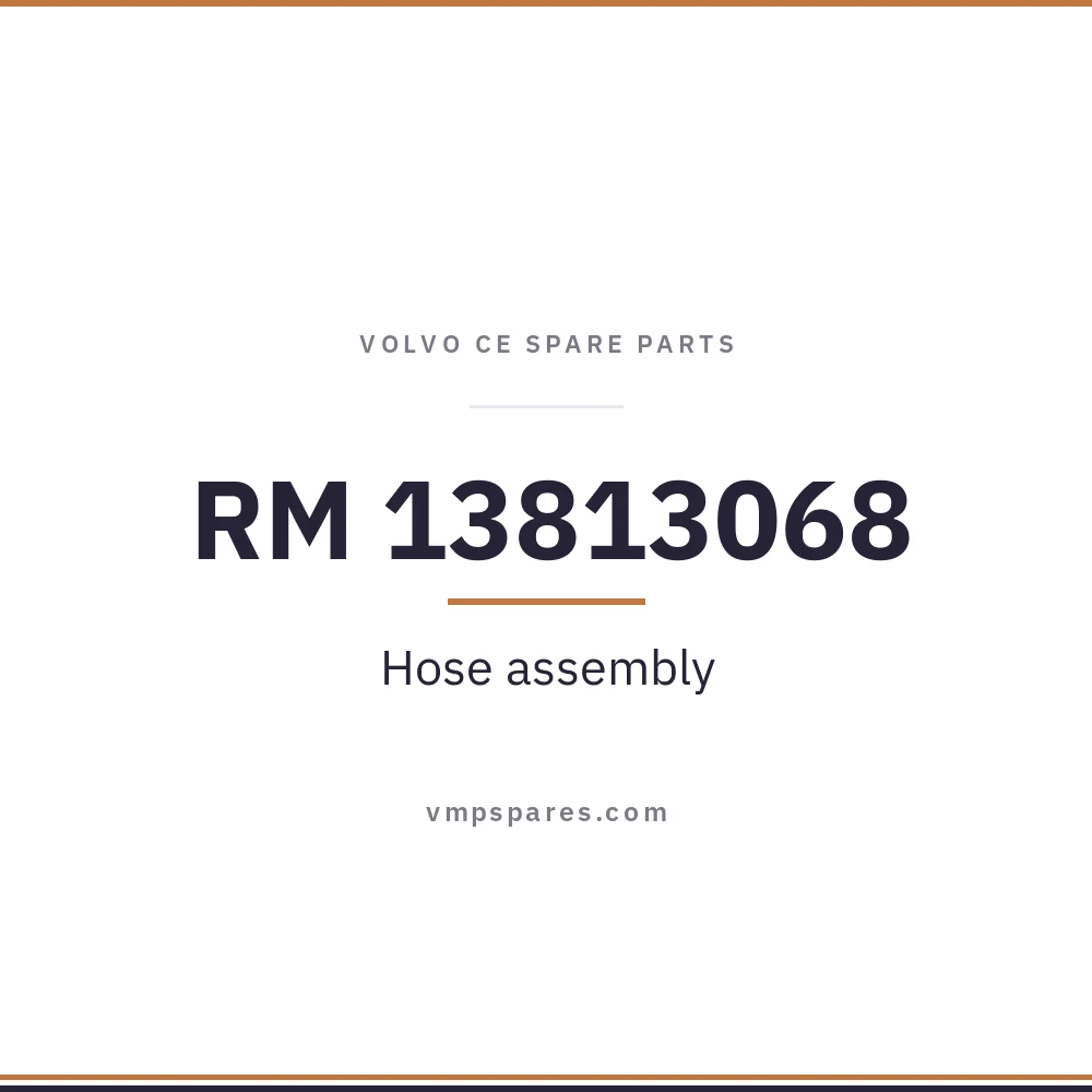 RM 13813068 – Hose assembly