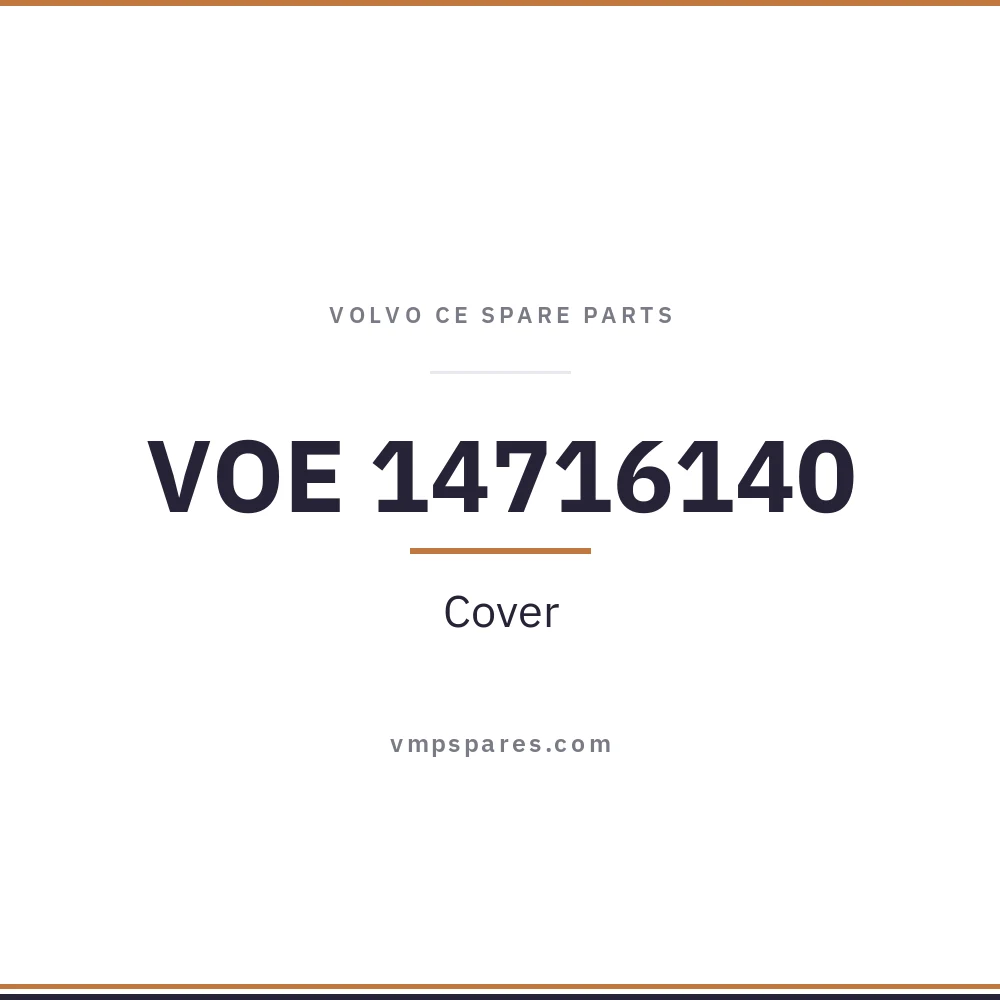 VOE 14716140 – Cover