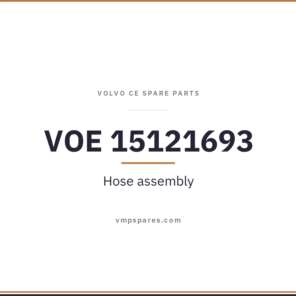 VOE 15121693 – Hose assembly